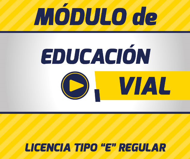 EDUCACIÓN VIAL "LTER" Fin de semana Paralelo "A" 11/2023