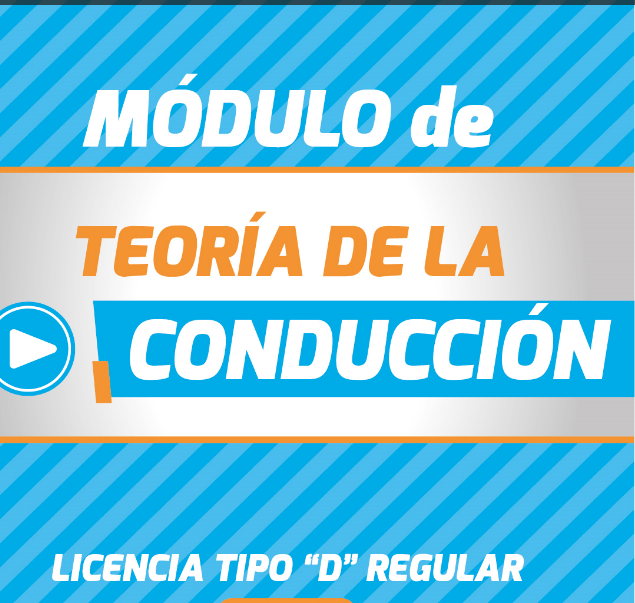 TEORÍA DE LA CONDUCCIÓN "LTDR" Fines de Semana Paralelo "B"