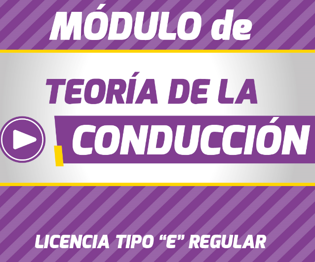 TEORÍA DE LA CONDUCCIÓN "LTER" Fin de semana Paralelo "A"