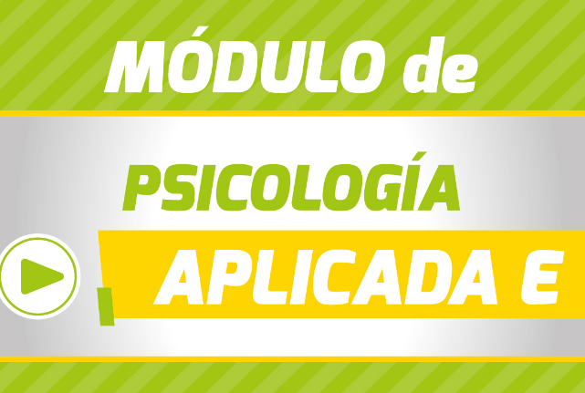 PSICOLOGÍA APLICADA "E" "LTEC" Fin de Semana "A"